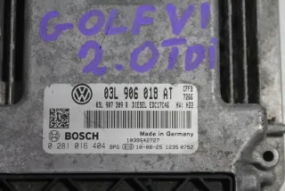 03L906018AT 0281016404 Блок управления двигателем Volkswagen Golf 6 Арт e8743509, вид 2