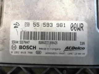 55593981 Блок управления двигателем Opel Corsa D Арт e8763602, вид 2