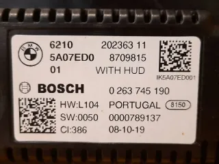 5A07ED0 8709815 Щиток приборов (приборная панель) BMW 3 G20/G21 Арт e8799513, вид 6