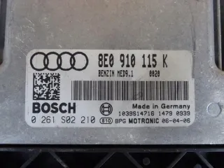 8E0910115K 0261S02210 Блок управления двигателем Audi A4 B7 Арт e8803529, вид 4