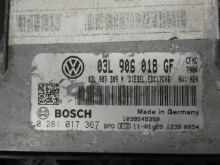03L906018GF 0281017367 Блок управления двигателем Volkswagen Golf 6 Арт e8804280, вид 4