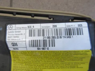 2118602805 Подушка безопасности Mercedes CLS C219 Арт e8806388, вид 3