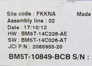 BM5T-10849-BCB BM5T10849BCB Щиток приборов (приборная панель) Ford C-max 2 Арт e8820987, вид 5
