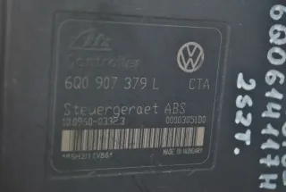 6Q0614117H 6Q0907379L Блок ABS Volkswagen Polo 4 Арт e8831966, вид 6