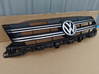 5N0853653F Решетка радиатора Volkswagen Tiguan 1 Арт e8873073, вид 2