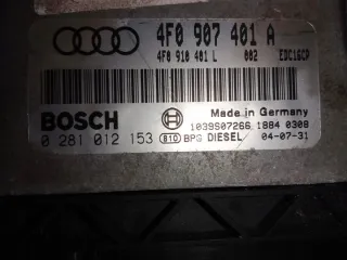 4F0907401A 0281012153 Блок управления двигателем Audi A6 C6 (S6,RS6) Арт e8881848, вид 2