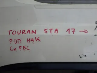  Бампер задний Volkswagen Touran 3 Арт e8890416, вид 2