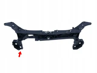 8200290143 Передняя панель крепления облицовки (телевизор) Renault Clio 3 Арт e8890704, вид 1