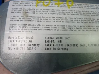  Подушка безопасности BMW 5 F10/F11/GT F07 Арт e8891939, вид 2