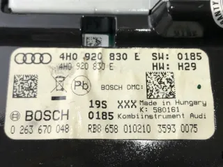 4H0920830E Щиток приборов (приборная панель) Audi A8 D4 (S8) Арт e8942083, вид 6