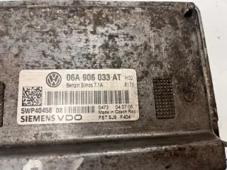 06A906033AT 5WP40458 Блок управления двигателем Volkswagen Passat B6 Арт e8958118, вид 2