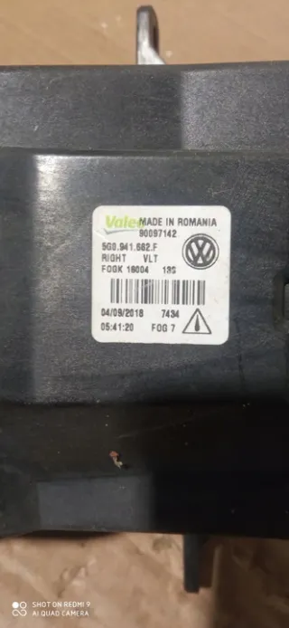 5G0941662F Фара противотуманная правая Volkswagen Golf 7 Арт e8969740, вид 3