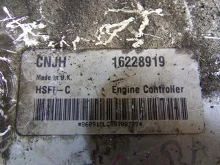16228919 Блок управления двигателем Opel Astra G Арт e8987409, вид 4