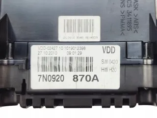 7N0920870A 8U0920930A Щиток приборов (приборная панель) Volkswagen Sharan 2 Арт e9002277, вид 8