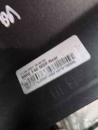 8070949 8070950 Бампер задний BMW 1 F40 Арт e9005603, вид 6