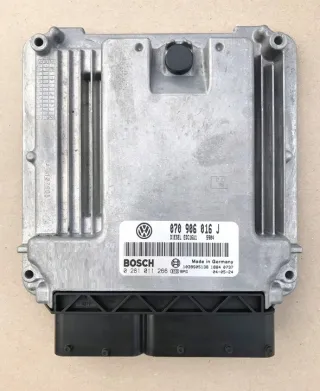 070906016J 0281011266 Блок управления двигателем Volkswagen Multivan T5 Арт e9006757, вид 1