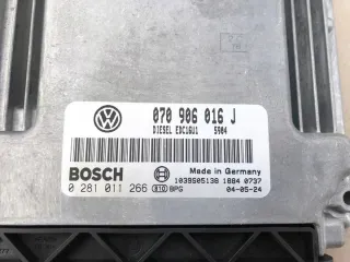 070906016J 0281011266 Блок управления двигателем Volkswagen Multivan T5 Арт e9006757, вид 2