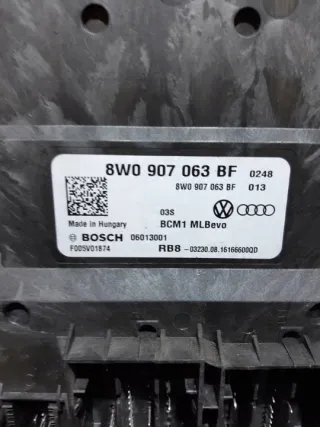 8W0907063BF Блок комфорта Audi A4 B9 Арт e9013656, вид 3