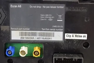 8200884342 259155024R Блок навигации Renault Clio 3 Арт e9015333, вид 4