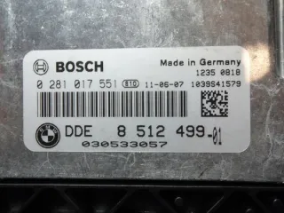 8512499 Блок управления двигателем BMW 1 E81/E82/E87/E88 Арт e9049285, вид 2