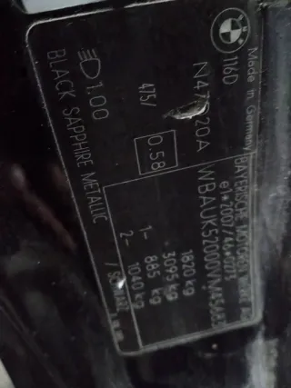 7185554 80601110 Бампер передний BMW 1 E81/E82/E87/E88 Арт e9058532, вид 9