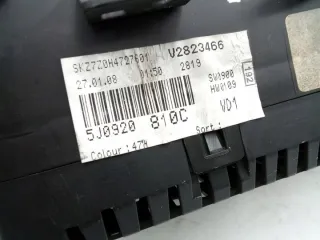 5J0920810C Щиток приборов (приборная панель) Skoda Fabia 2 Арт e9061909, вид 2