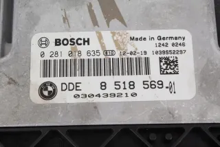 13618518569 8518569 0281018635 Блок управления двигателем BMW 1 F20/F21 Арт e9072423, вид 3