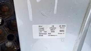  Крыло переднее правое MINI Cooper R50 Арт e9101765, вид 5