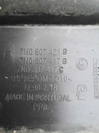 7N0807421B 7N0807421 Бампер задний Volkswagen Sharan 2 Арт e9112227, вид 12