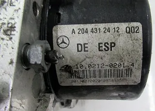A2044312412 212020108581 10021202014 Блок ABS Mercedes C W204 Арт e9117928, вид 3