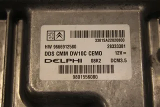 9666912580 Блок управления двигателем Peugeot 508 Арт e9129246, вид 3