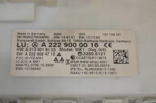 2229000016 A2229000016 Блок управления (другие) Mercedes E W213 Арт e9129752, вид 2