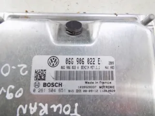 06G906022E 0261S04651 Блок управления двигателем Volkswagen Touran 1 Арт e9129989, вид 3