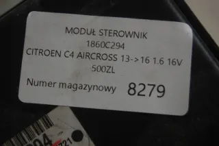 1860C294 Блок управления двигателем Citroen C4 1 Арт e9141762, вид 4