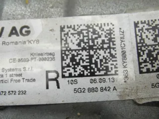 5G2880842A Подушка безопасности Volkswagen Golf 7 Арт e9145495, вид 3