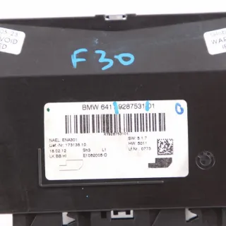 9287531 64119287531 Блок комфорта BMW 3 F30/F31/GT F34 Арт e9147067, вид 4