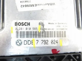 7792024 0281010565 Блок управления двигателем BMW 3 E46 Арт e9149348, вид 2