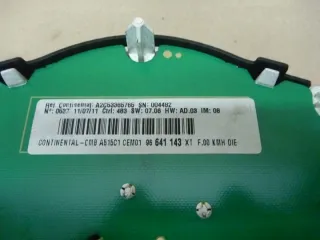96641143XT Щиток приборов (приборная панель) Citroen C3 2 Арт e9156448, вид 4
