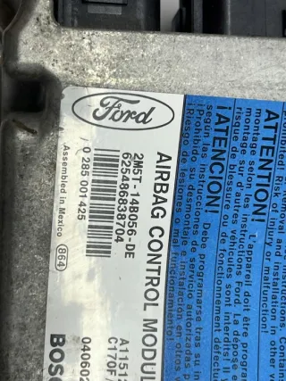 2M5T-14B056-DE 0285001425 Блок AirBag Ford Focus 1 Арт e9191621, вид 2
