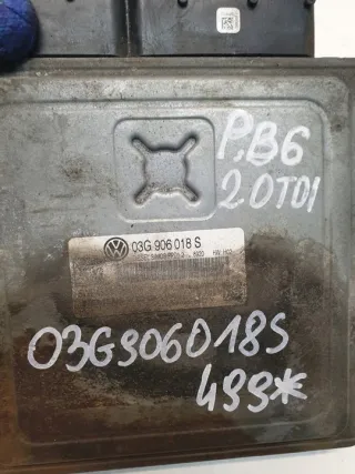 03G906018S Блок управления двигателем Volkswagen Passat B6 Арт e9202627, вид 2