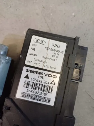 8E0959802E Моторчик стеклоподъемника Audi A4 B7 Арт e9230375, вид 3