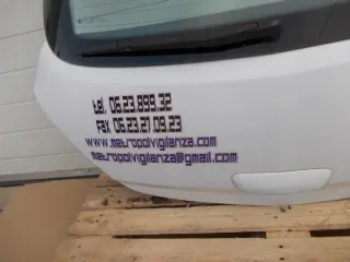  Крышка багажника (дверь 3-5) Opel Corsa D Арт e9233078, вид 9
