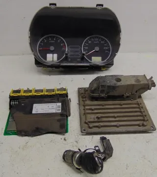  4S6112A650NB, 4S61-12A650-NB, S120977013C Блок управления двигателем Ford Fiesta 5 Арт e9236806, вид 1