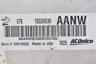 12639235 12616532 Блок управления двигателем Opel Astra J Арт e9238195, вид 3