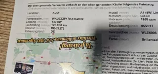 8W1713041J 8W1713041L Кулиса Audi A4 B9 Арт e9242354, вид 10