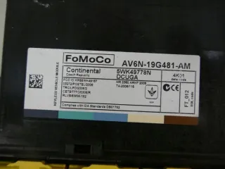 AV6N19G481AM Блок комфорта Ford Kuga 2 Арт e9249502, вид 2