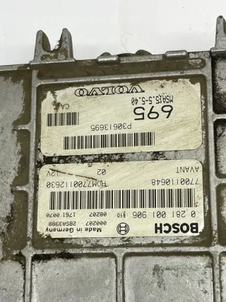 0281001906 P30613695 Блок управления двигателем Volvo S40 1 Арт e9255742, вид 2