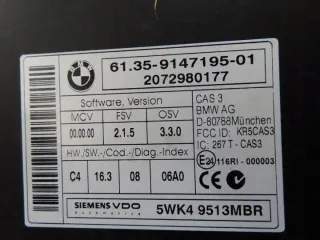 9147195 Блок комфорта BMW 3 E90/E91/E92/E93 Арт e9279235, вид 2