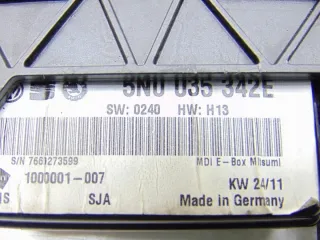 5N0035341F 5N0035341D 5N0035341D-AA Блок комфорта Volkswagen Golf 6 Арт e9317054, вид 4