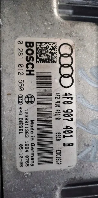 4F0907401B 0281012270 4F0910402H 3,0TDI Блок управления двигателем Audi A6 C6 (S6,RS6) Арт e9323791, вид 2
